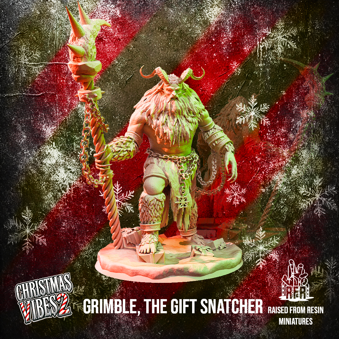 Grimble, the gift snatcher - Tabletop miniatures (Pre-Supported)